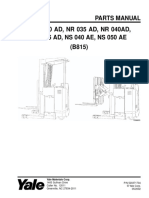 Parts Manual NDR 030 AD, NR 035 AD, NR 040AD, NR 045 AD, NS 040 AE, NS 050 AE (B815)