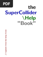 Download SuperCollider HelpBook by Joseph Gatt SN52833017 doc pdf