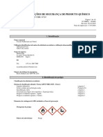 Ficha de segurança produto químico Cascola