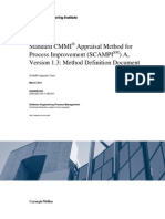 Standard CMMI Appraisal Method For Process Improvement (SCAMPI) A, Version 1.3: Method Definition Document