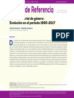 CEP Chile – Puntos de Referencia – Brecha Salarial de Género – Evolución en El Periodo 1990-2017
