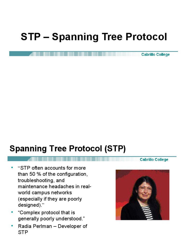 Understanding Spanning Tree Protocol (STP) | PDF | Computing | Network ...