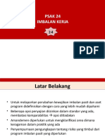 PSAK 24 Imbalan Kerja IAS 19 Employee Benefit 20042015