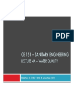 Lecture 4a - Water Quality (Per Page)