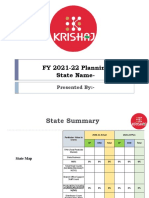 FY 2021-22 State Planning Document Summary