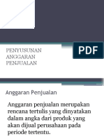 Penyusunan Anggaran Penjualan Fix