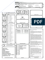 Arlinn Kord DND Sheet