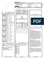 Jace Beleren DND Sheet