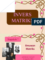 INVERS MATRIKS