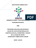 Proyecto Formativo Programacion Basica