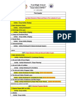 COURSE OUTLINE- First Quarter 19-20