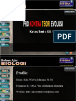 Pro Kontra Teori Evolusi