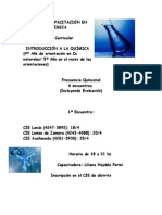 CURSO DE CAPACITACIÓN EN QUÍMICA Afiche