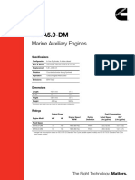 6BTA5.9-DM: Marine Auxiliary Engines