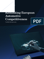 Rethinking European Automotive Competitiveness
