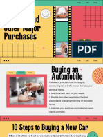 Vehicle and Other Major Purchases: File Edit View