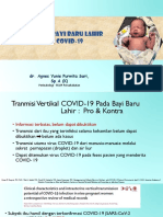 Penanganan BBL Covid - 1 THN Pandemi - Dr. Agnes Yunie, Sp.a (K)