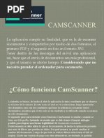 Guía Práctica para Usar CamScanner | PDF | Aplicación movil | Imagen