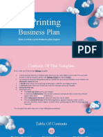 3d Printing Business Plan