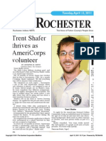 He Ochester Entinel: Trent Shafer Thrives As Americorps Volunteer