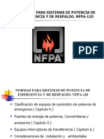 Normas. Nfpa-110 - Ieee - Nec