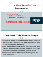 Process Heat Transfer Lab Presentation (2018-ch-04) (2018-ch-16)