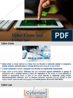 Cyber Crime and Cyber Law