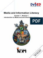 Media and Information Literacy1 q1 m1 Introduction to Media and Information Literacy v3