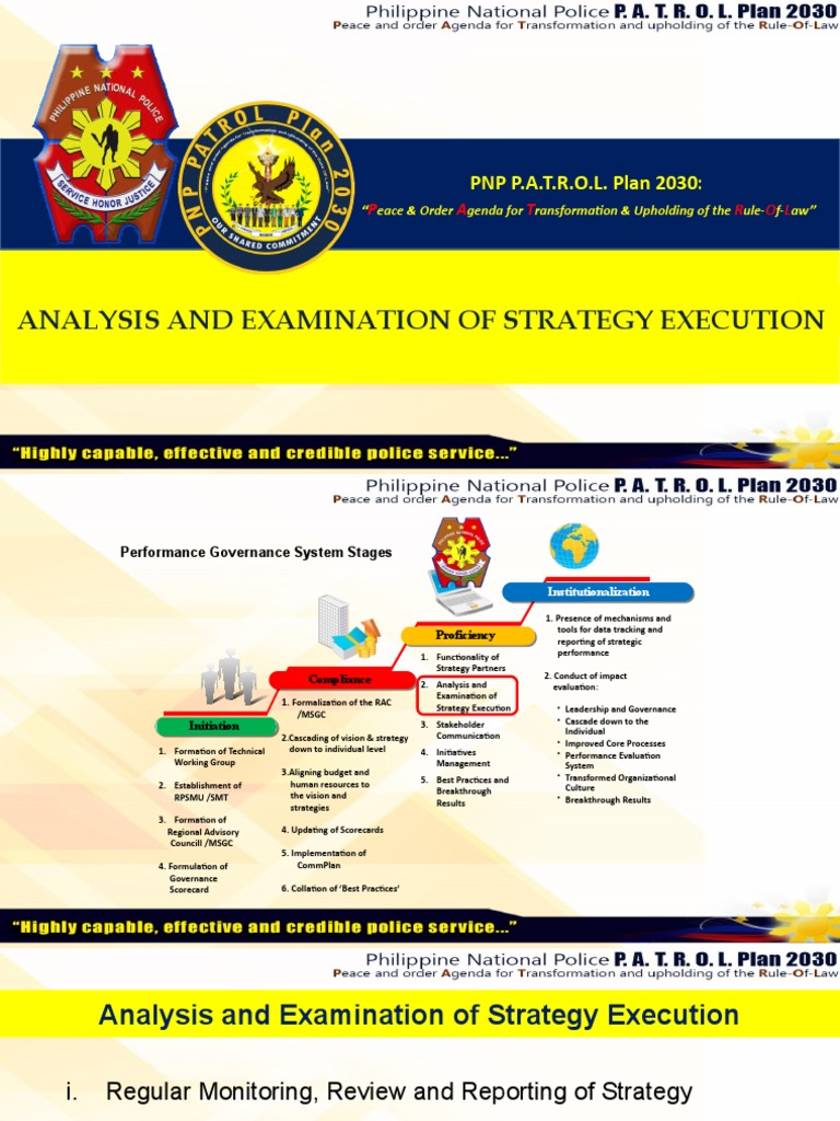 Element 2 Analysis and Examination of Strategy Execution PDF