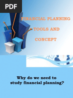 Financial Planning Tools and Concept