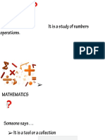 Math in The Moderm World