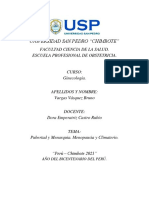 2 Pubertad y Menarquia - Menopausia y Climaterio (Vargas Vasquez) 2021-2