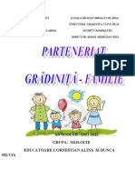 Parteneriat Gradinita Familie