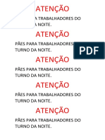 ATENÇÃO