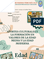 Aportes Culturales y Tecnológicos de La Edad Media y Moderna 1