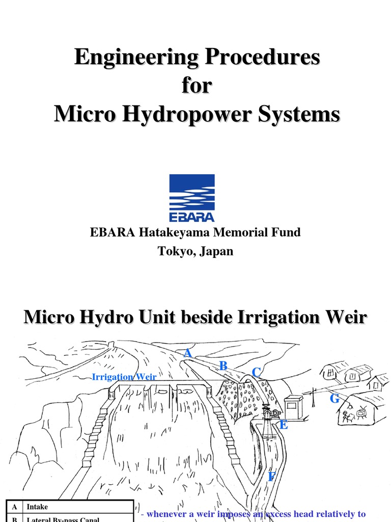Micro Hydro Engineering Procedure (PTEI '08) F PDF Hydroelectricity
