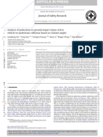 Analysis of Pedestrian To Ground Impact Injury Risk in Vehicle To Pedestrian Collision Based On Roration Angles