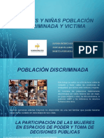 Mujeres y Niñas Población Discriminada y Victima