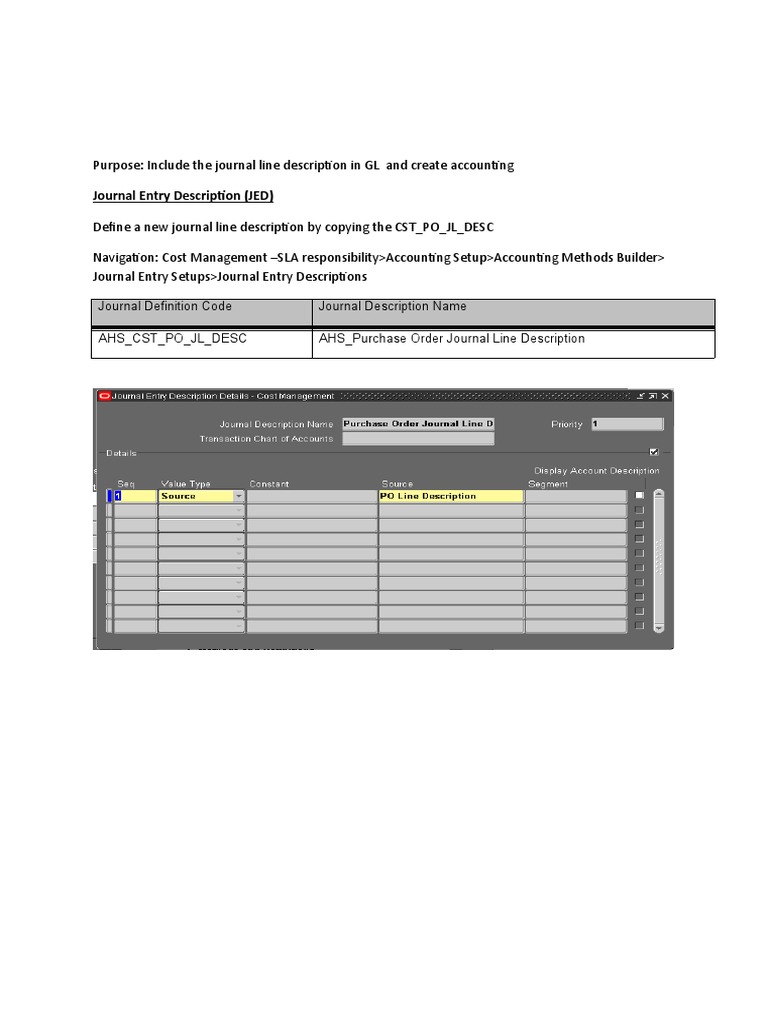 Journal Entry Definition Guide | PDF | Financial Accounting | Business ...