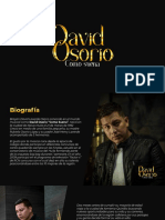 David Osorio Como Suena, cantante colombiano de música popular