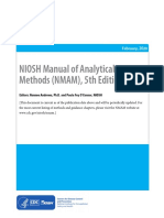 Manual of Analytical Methods - HO