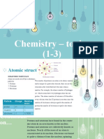 Chemistry - Topics (1-3)