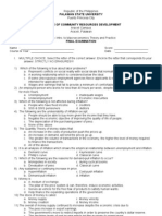 Palawan State University Eco2b Final Exam