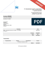 Invoice #38452: PT Dewabisnis Digital Indonesia