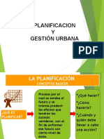 Planificacion y Gestion Urbana