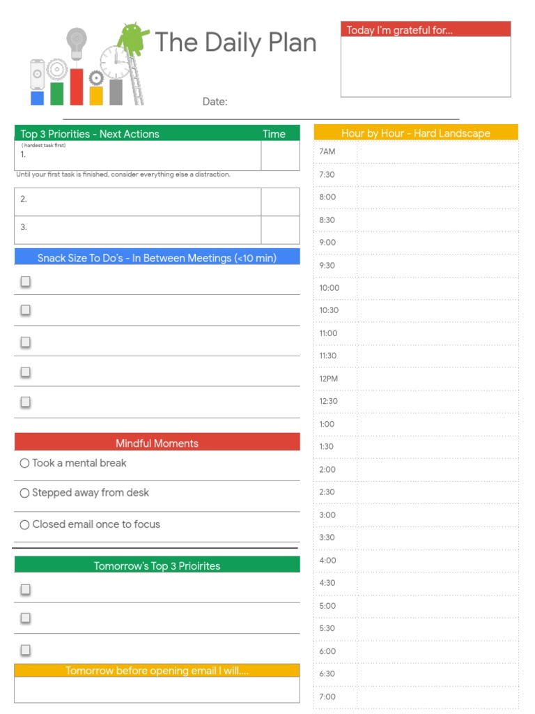 Daily - Plan - External-GOOGLE Laura Mae Martin | PDF