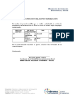 Modelo de Informe de Publicaciones