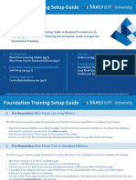 Foundation Training Setup Guide