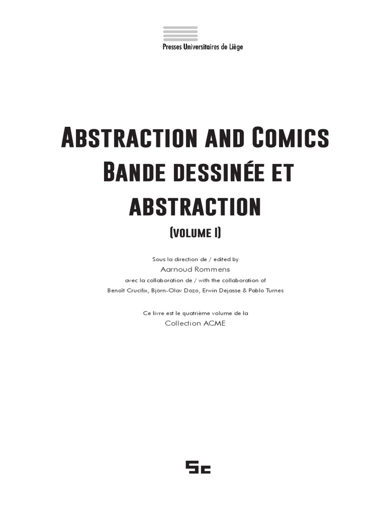Abstract Comics Vol1 PDF Comics Abstraction