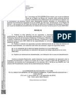 Contratación interina docente Murcia 2021